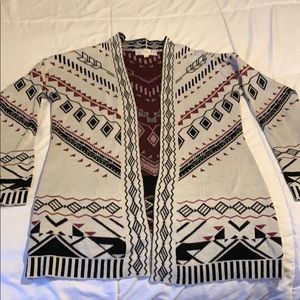 Woman’s long sleeve cardigan